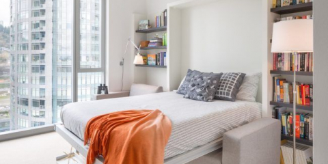 Сгънато легло, вграден шкаф: 90+ опции за кардинална трансформация на малък апартамент